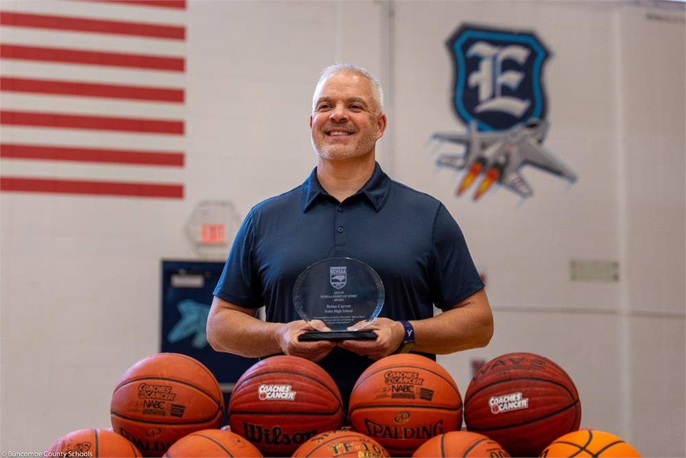 Brian Carver Wins NCHSAA Spirit of Sport Award