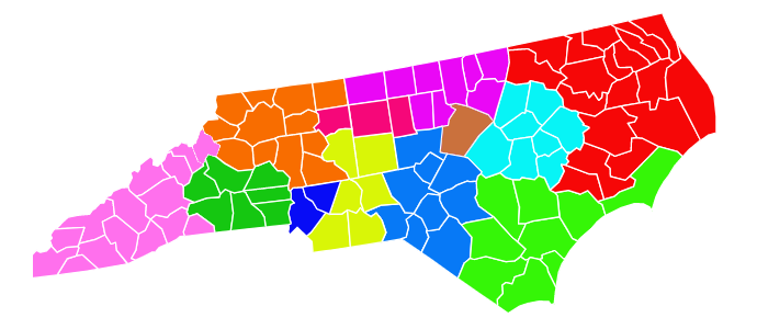 North Carolina map-1